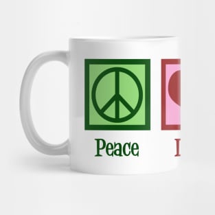 Peace Love Pizza Mug